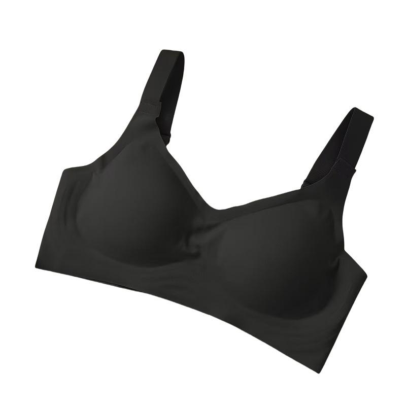 Women's Plus Size Seamless Sports Bra: Anti-Sagging, No Underwire, Slimming Design for Large Busts