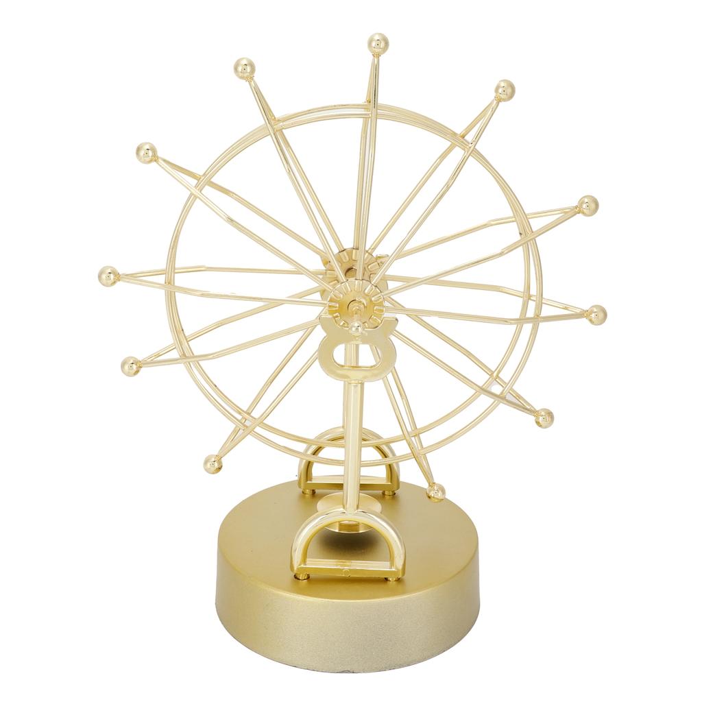 Ferris Wheel Ornaments Innovative Gold Perpetual Motion Model Magnetic Desktop Art Craft