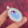 Mystic Topaz 925 Solid Sterling Silver Pendant, Handmade Gemstone Jewelry Pendant, For Memorial Day