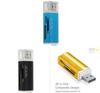 Stylish Gold Usb 2.0 All In 1 Multi Memory Card Reader With Versatile Storage Options