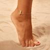 Trendy 3D Pineapple Alloy Anklet - Cute Hollow Fruit Foot Jewelry