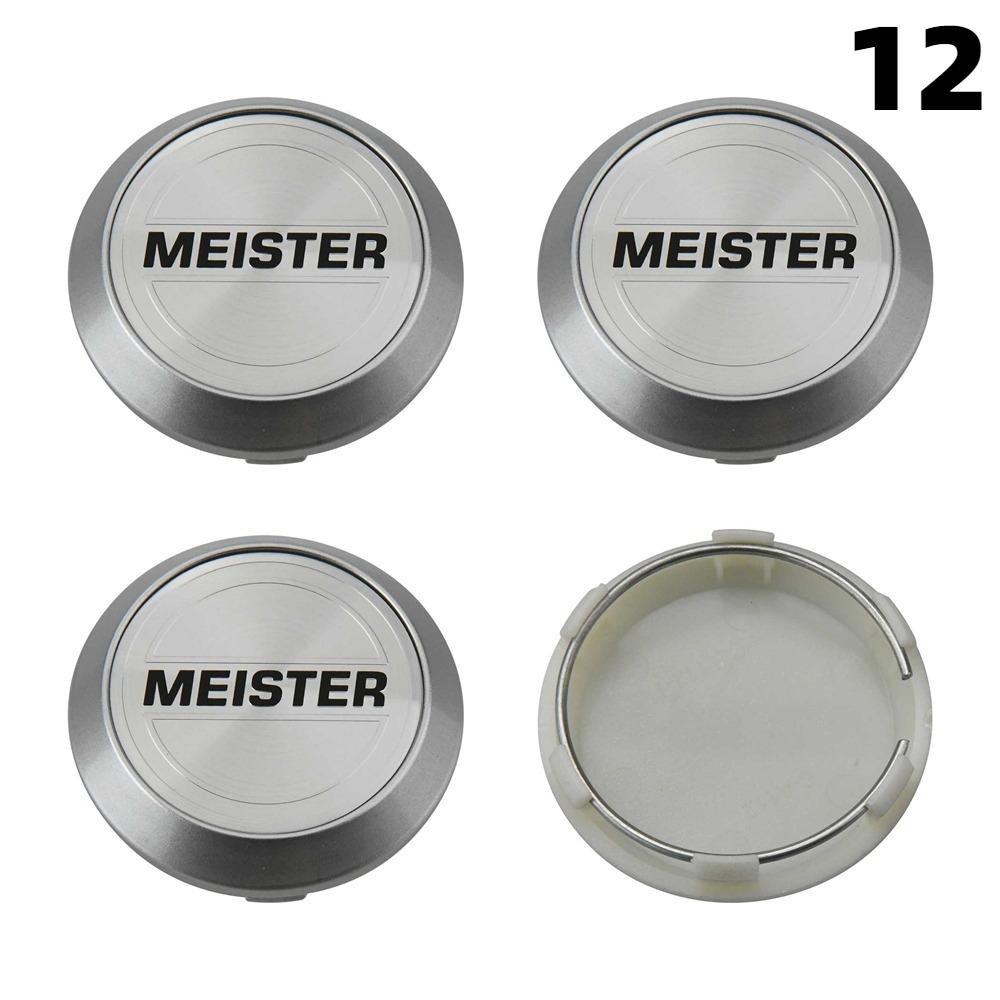 4 STuks Nieuwe 64MM Buiten Diameter / 60MM Binnen Diameter Dop Voor Velgen WORK EMOTION EQUIP MEISTER VS Logo Wielnaafdop Sportauto Velgkap Naafdoppen