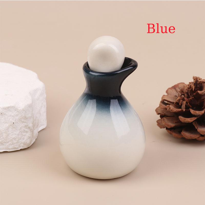60Ml Empty Essential Oil Bottle Beauty Salon Scented Bottle Decorate Ceramic Aromatherapy Cosmetic Jar Home Decor Bottle