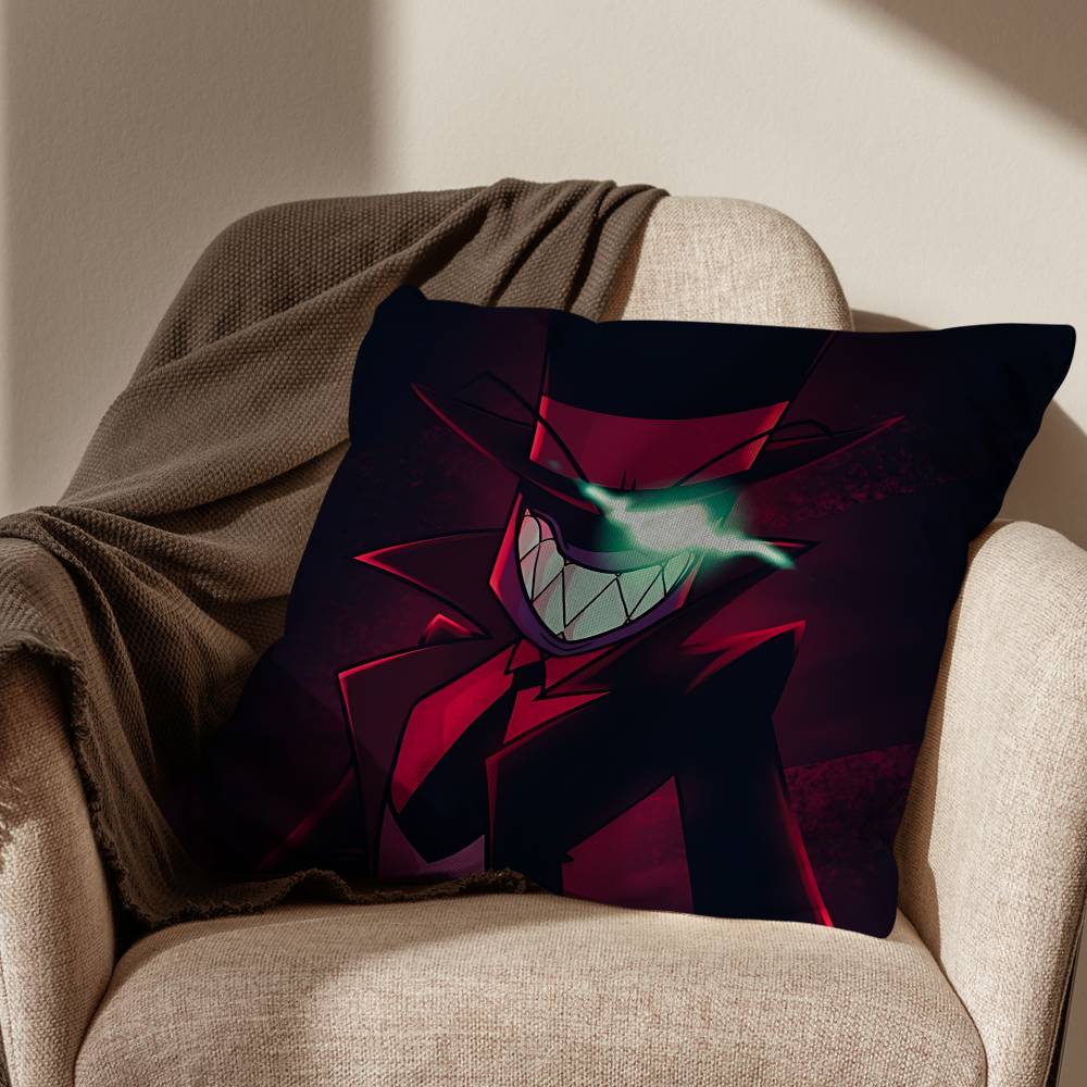 Dr Flugslys Villainous Black Hat Cushion Cover Suitable For Sofa Car Bedroom Office Cushions Decorative Pillow Case