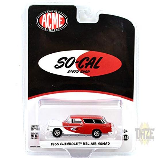 ACME 1/64 Scale Model SoCal Speed Shop 1955 Chevrolet Bel Air Nomad