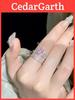 Inel Coroană din Cupru de Înaltă Calitate cu Zirconiu Roz Micro-incrustat în Stil Francez Dulce Măiestrie Exquisită Accesoriu de Modă la Modă