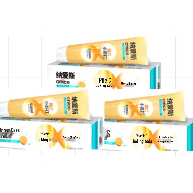 Naice Vitamin C Anti-Cavity Toothpaste - Mint & Orange Flavor