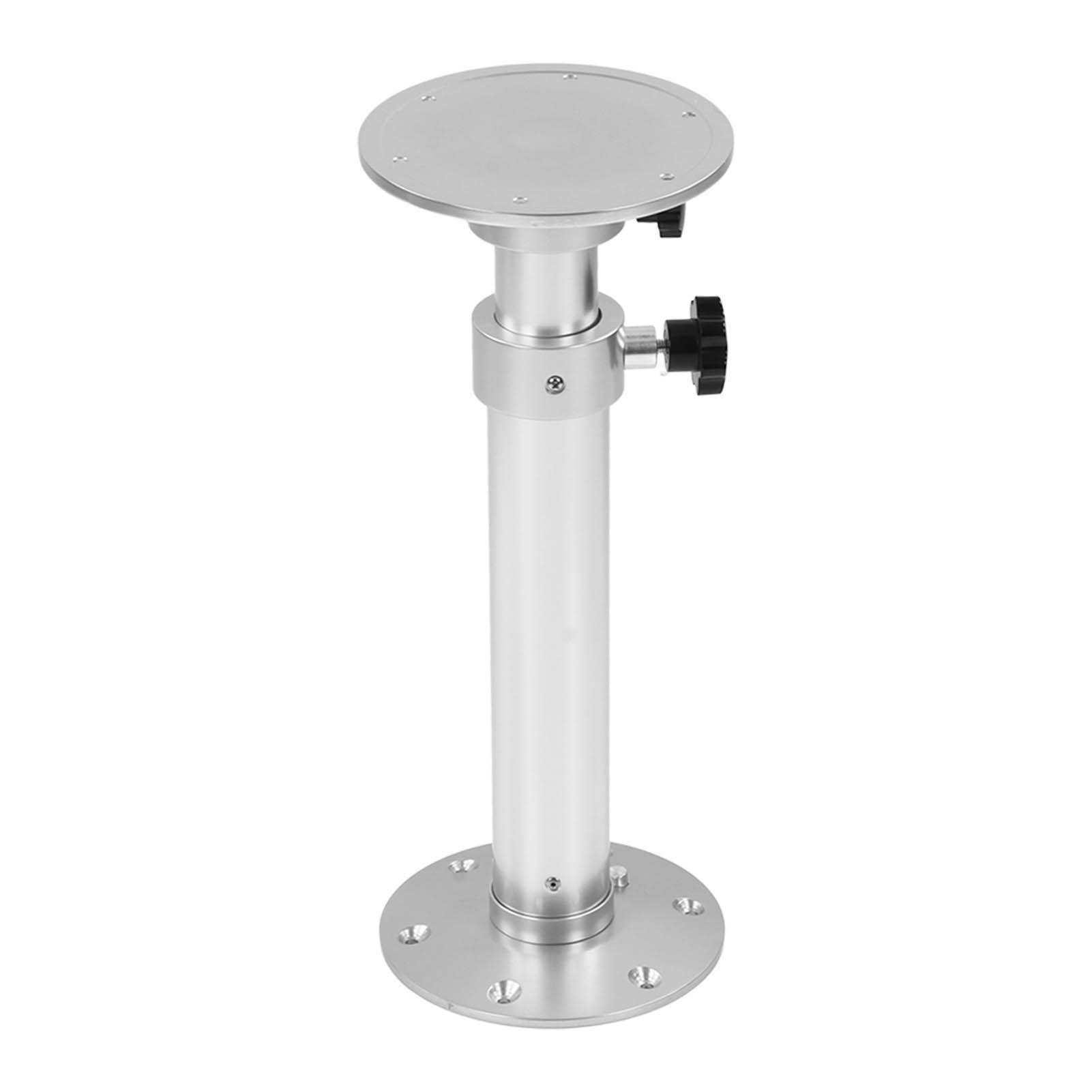 

Table Pedestal Leg 445‑690mm Adjustable 360 degrees Rotation Aluminium Alloy for RV Boat Yacht Home
