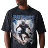 Chemise Oversized - NEW ERA - New England Patriots - 100% Coton - Manches Courtes - Noir/Bleu