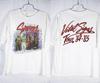 Vintage 80s Survivor Band Tour Concert Collection White All Size T-Shirt AL665 Unisex T-Shirt