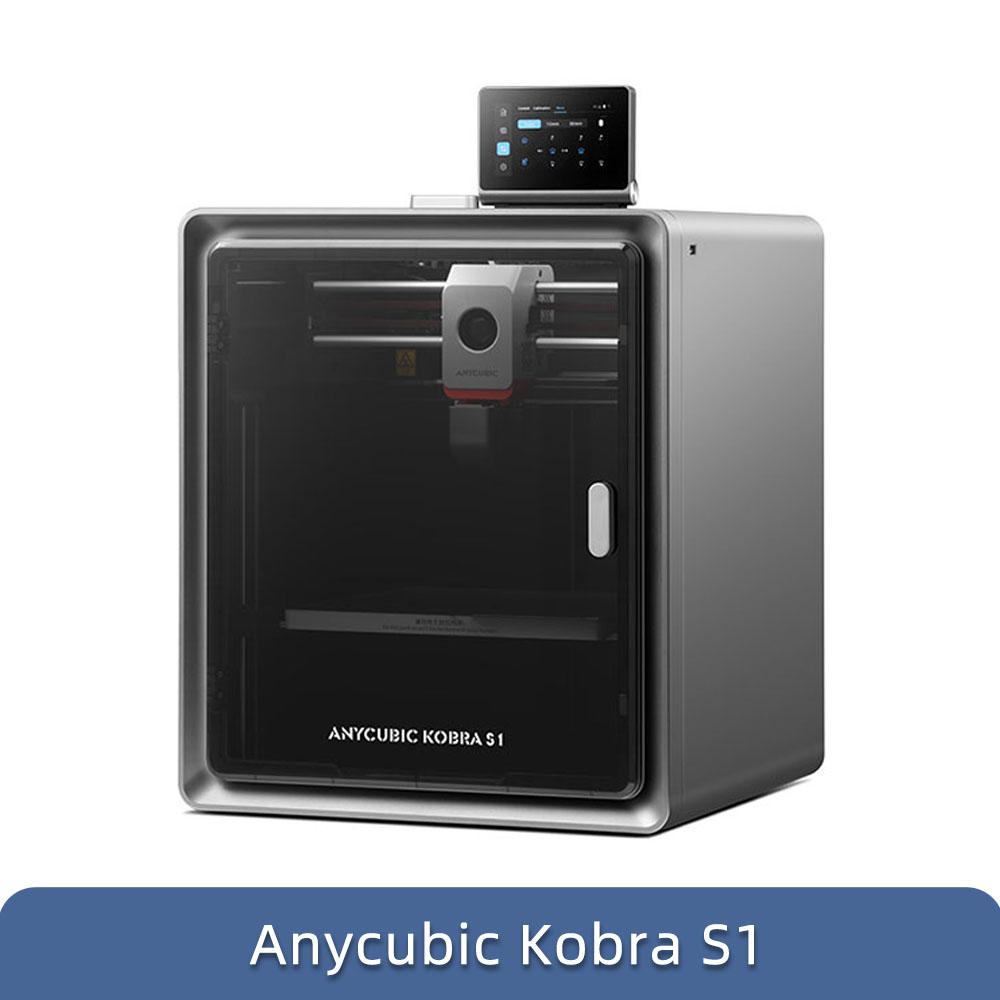 ANYCUBIC 3D Printer Kobra S1/  Kobra S1 Combo Auto Leveling CoreXY Structure Direct Extruder Up To 600mm/s High Speed Printing