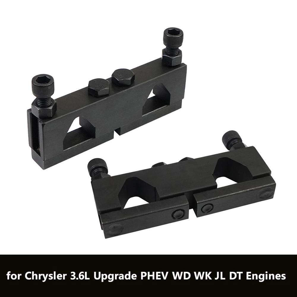 2025200090 2pcs Camshaft Holding Tool Cam Locking Timing Tool Black For 2016-2022 Grand Cherokee 3.6L 2019-2023 Ram 1500 3.6L