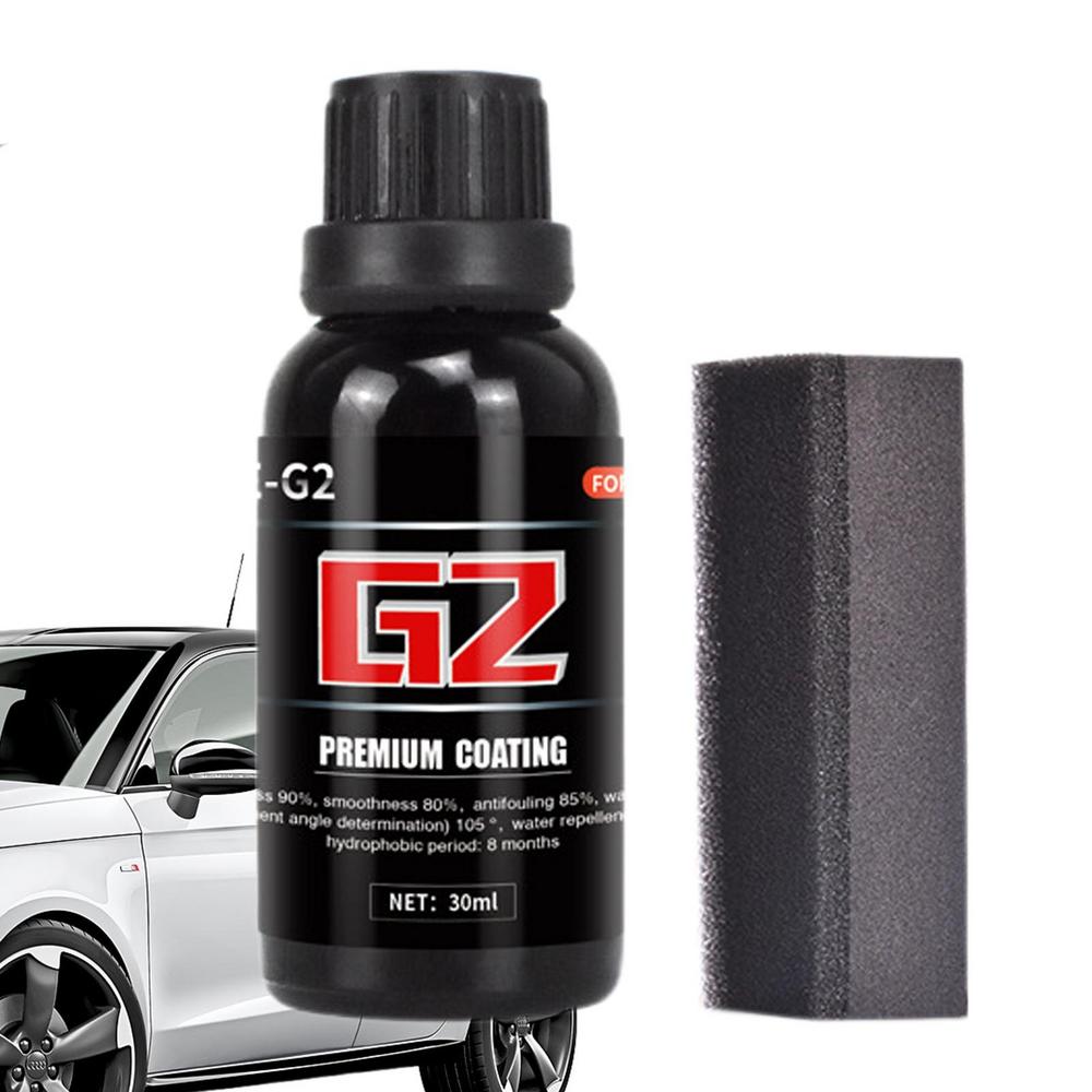 Spray Coating Agent 30ML Crystal Agent Coating Paint Liquid High Temperature Resistance Self-Cleaning Car Maintenance