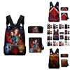 Stranger Things Waterproof Backpack Set 3pcs Crossbody Bag Pencil Bag Included