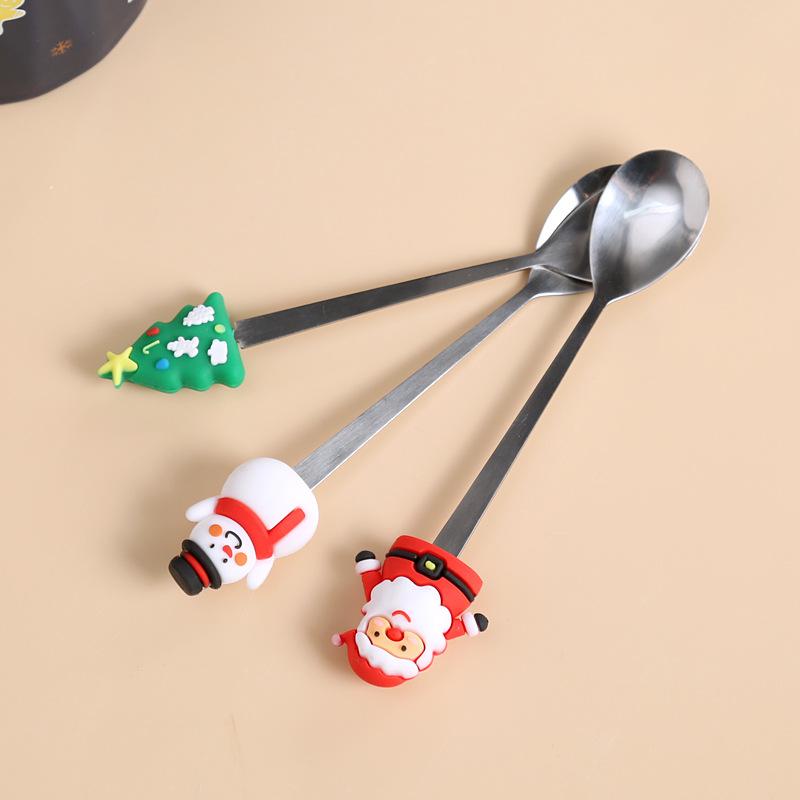 Crystal Ball Christmas Mugs Ceramic Santa Claus Figurines with Lid and Spoon Cute Coffee Mug for Home Office High, X'mas Gift