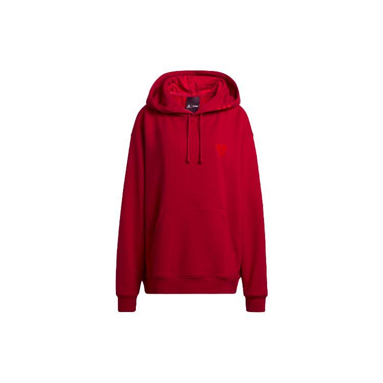 Adidas Originals Adicolor Loose Fit Long Sleeve Top Women Bright Red HI1956 S