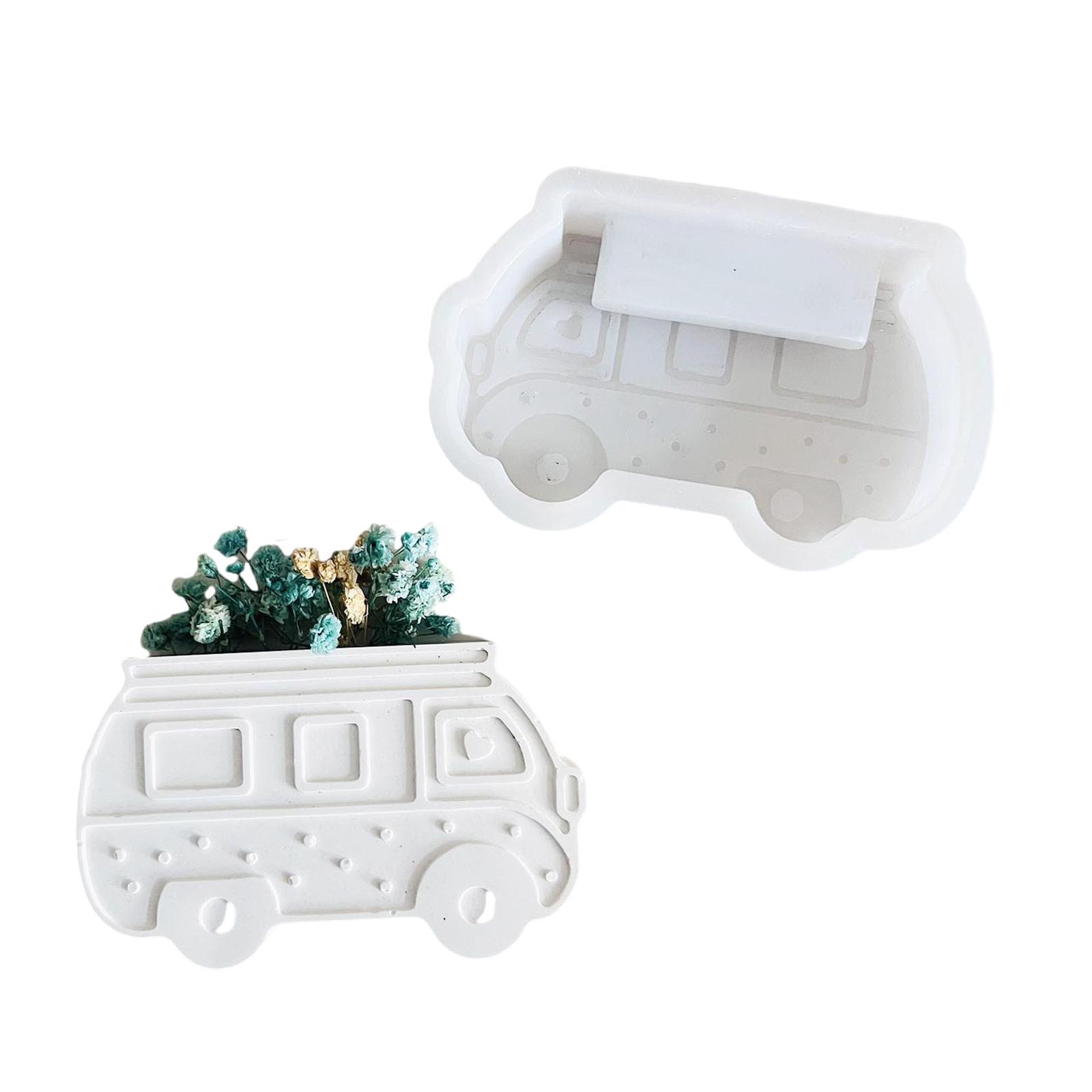 

Форма для вазы для цветов Гибкая силиконовая форма для кашпо Ручная работа Украшение для дома для обеденного стола Инструмент для формовки цветочного горшка