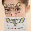 1pc Acrylic Drill Sticker Decoration 3d Cute Cat Face Stickers Ball Party Face Rhinestone Masquerade Temporary Tattoo Stickers