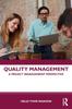 The Quality Management : A Project Management Perspective Book