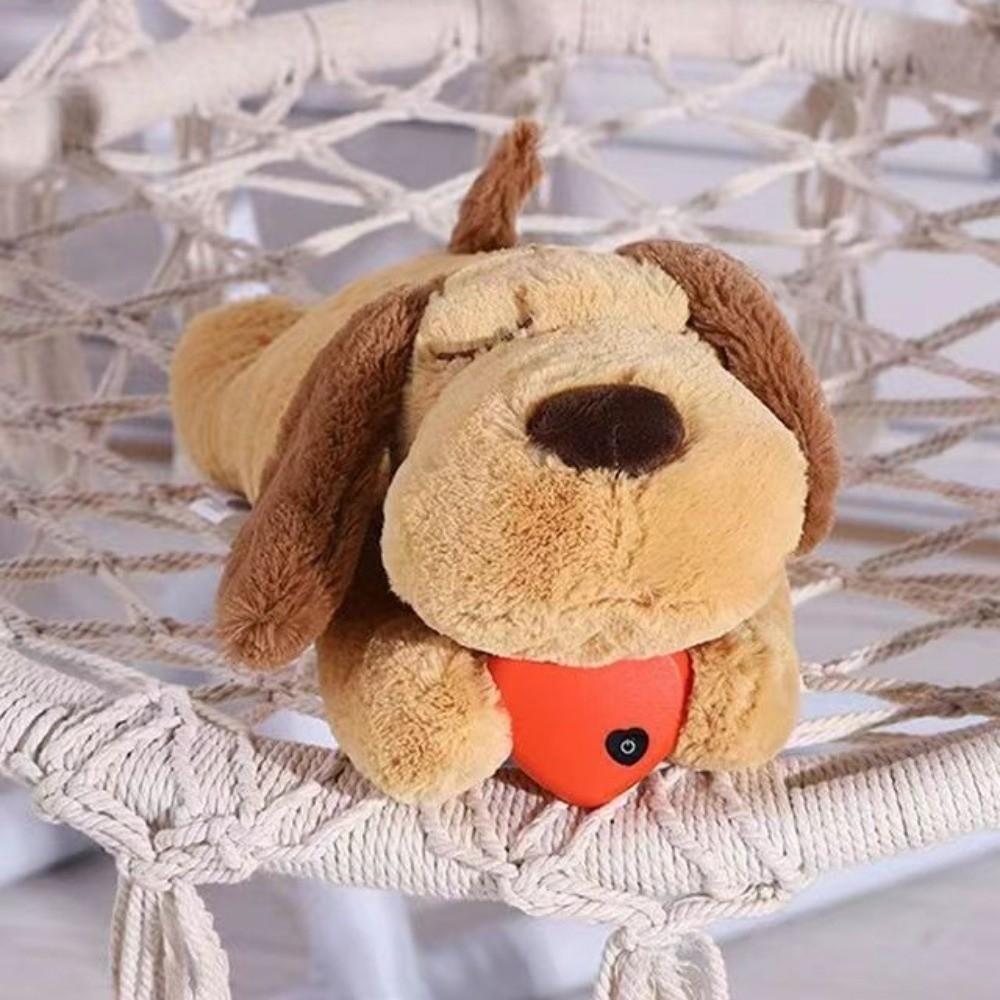 Aiuto per il Sonno Cane Sollievo Ansia Cuscino Peluche Morbido Battito Cardiaco Cucciolo Peluche Casa Sonno