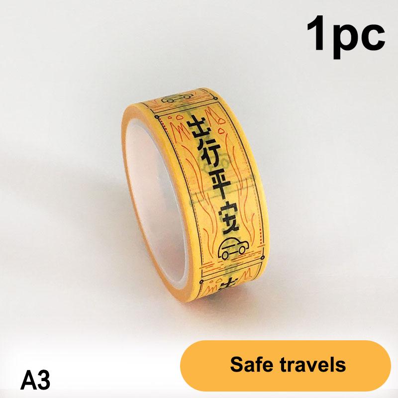

Rune Paper Tape Tear Seal Sticker Diy Crafts Scrapbooking Photo Albums Gift Boxes Decorative Sticker Fengshui Good Luck Sticker A3