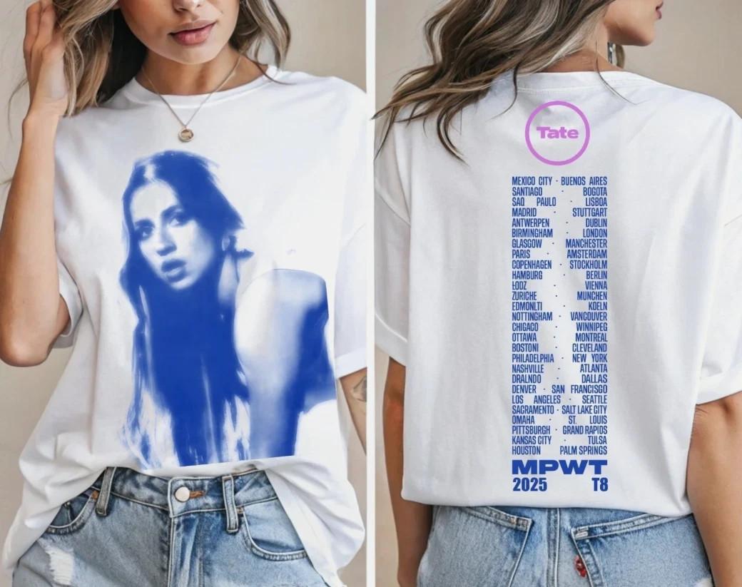 Tate McRae Concert Shirt Miss Possessive World Tour Photo Tee Tate McRae Merch XXL