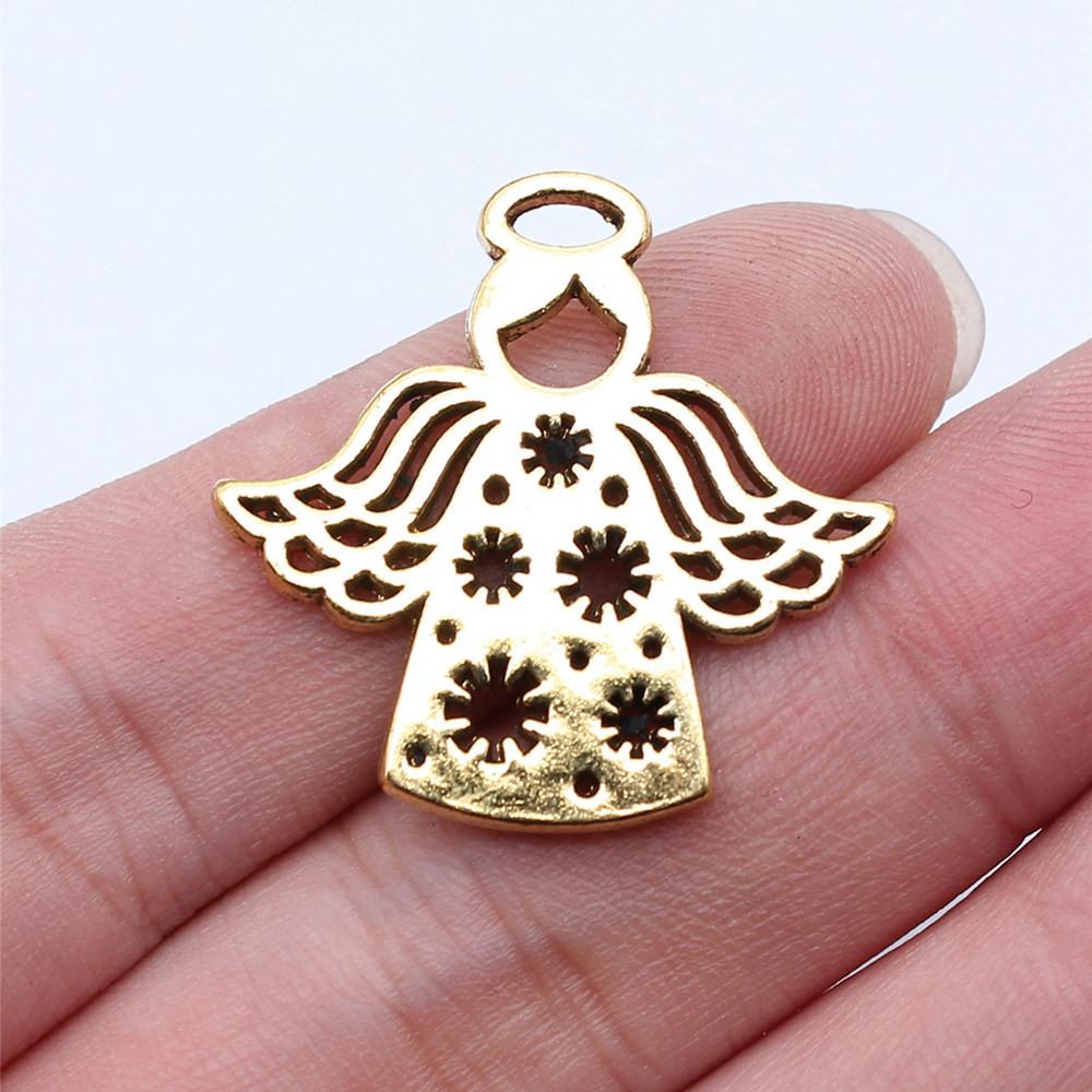 Big Angel Charms Pendant Couple Jewelry Unusual Gifts For