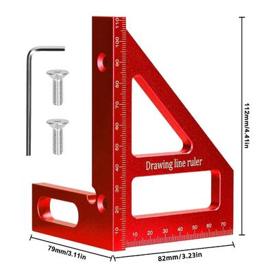 Mesure des dimensions et de la distance – Règles et équerres métalliques