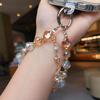 Mobile Phone Lanyard Dream Starry  Bead Bracelet Clip Mobile Phone Case Universal Rope Wrist Strap Strap Bracelet Short