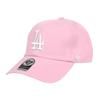[47 Brand] 47 Cap Los Angeles Dodgers Men's & Women's Clean Up CLEAN UP Hat Low Cap Petal Pink One Size Fits All