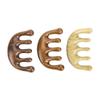 1PC Wooden Massage Comb Meridian Head 5 Teeth Sandalwood
