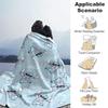 1pc Stitch Printing Blanket - Soft, All-Season Throw for Living Room, Bedroom,Travel