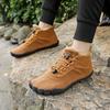 High-top Cotton Shoes Large Size Hiking Shoes Men's Hiking Shoes Fleece Warm Snow Boots Men