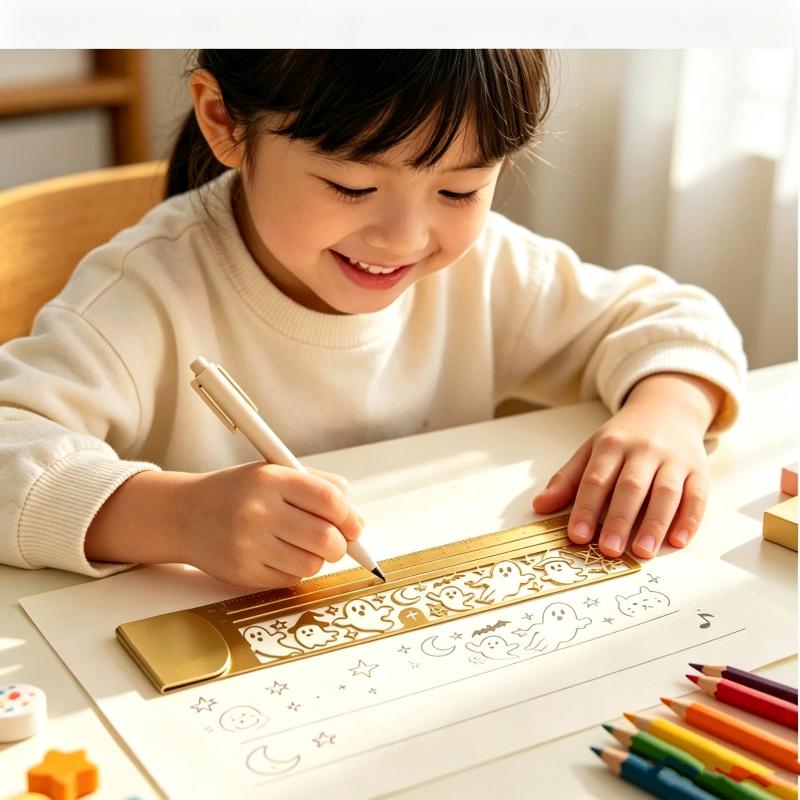 1Pc Adorable Cat Double Sided Ruler Bookmark Creative Measuring Tool For Planner Notes Student Stationery Holiday Gift
