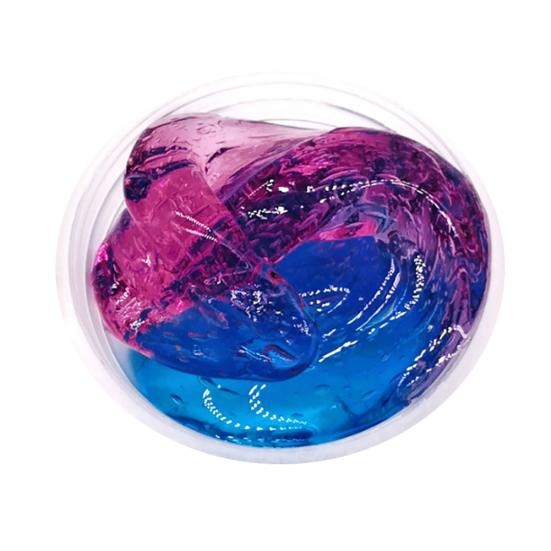 Multicolor Clear Crystal Slime Squishy Stretchy Clay Stress Soulage le jouet pour enfants