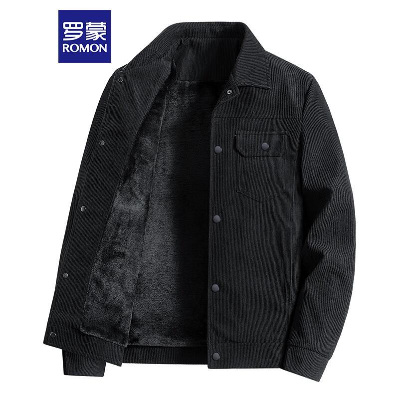ROMON Men's Corduroy Lapel Jacket 2270