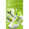Li Ning Young Lehké Sportovní Tréninkové Protiskluzové Odolné Nízké Běžecké Boty Dětské Tenisky Bílá Zelená YKFT030-51