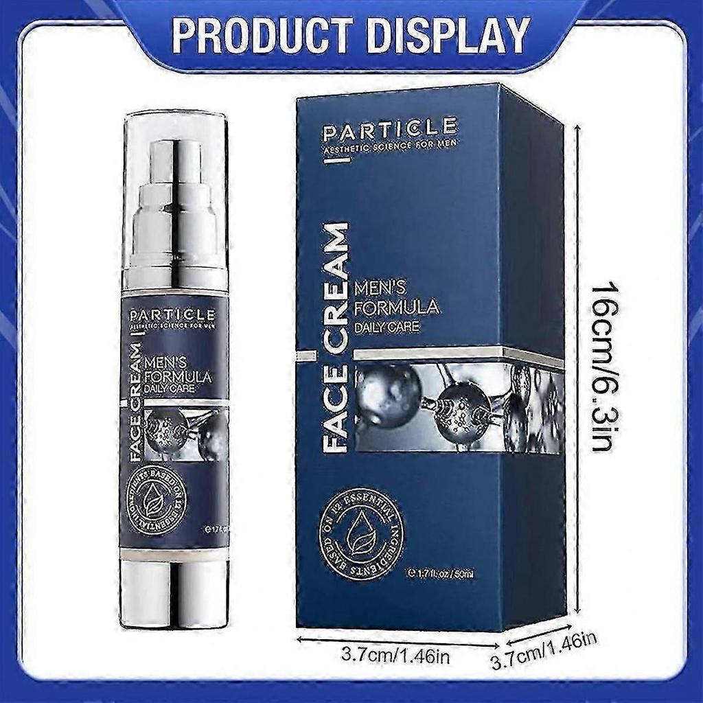 3pcs 6 In 1 Anti-Aging Cream for Men Fixes Eye Bags Dark Spots Wrinkles Cream for All Skin Types