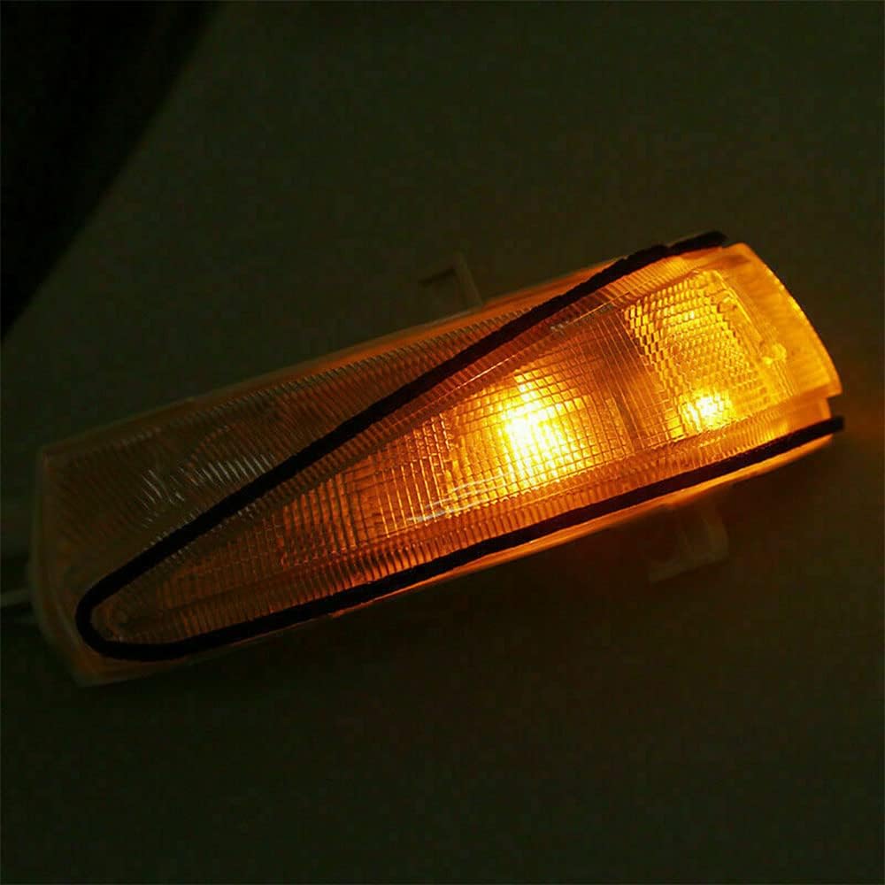 Rear View LED Side Mirror Turn Signal Passenger Side, Car Rearview Mirror Side Marker Light, Compatible with Honda Civic Hybrid 2006-2011 8th