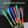 Children's Colorful Fiber Optic Flashing Stick for Concerts and Parties