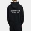 Men's Sweatshirt Fear of God Essentials Classic Hood Zip Up Sweatshirt Black
