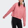 Adidas Neo W Ce+ Swt Hdy Casual Short Hoodie Women Hoodies Pink GP5587