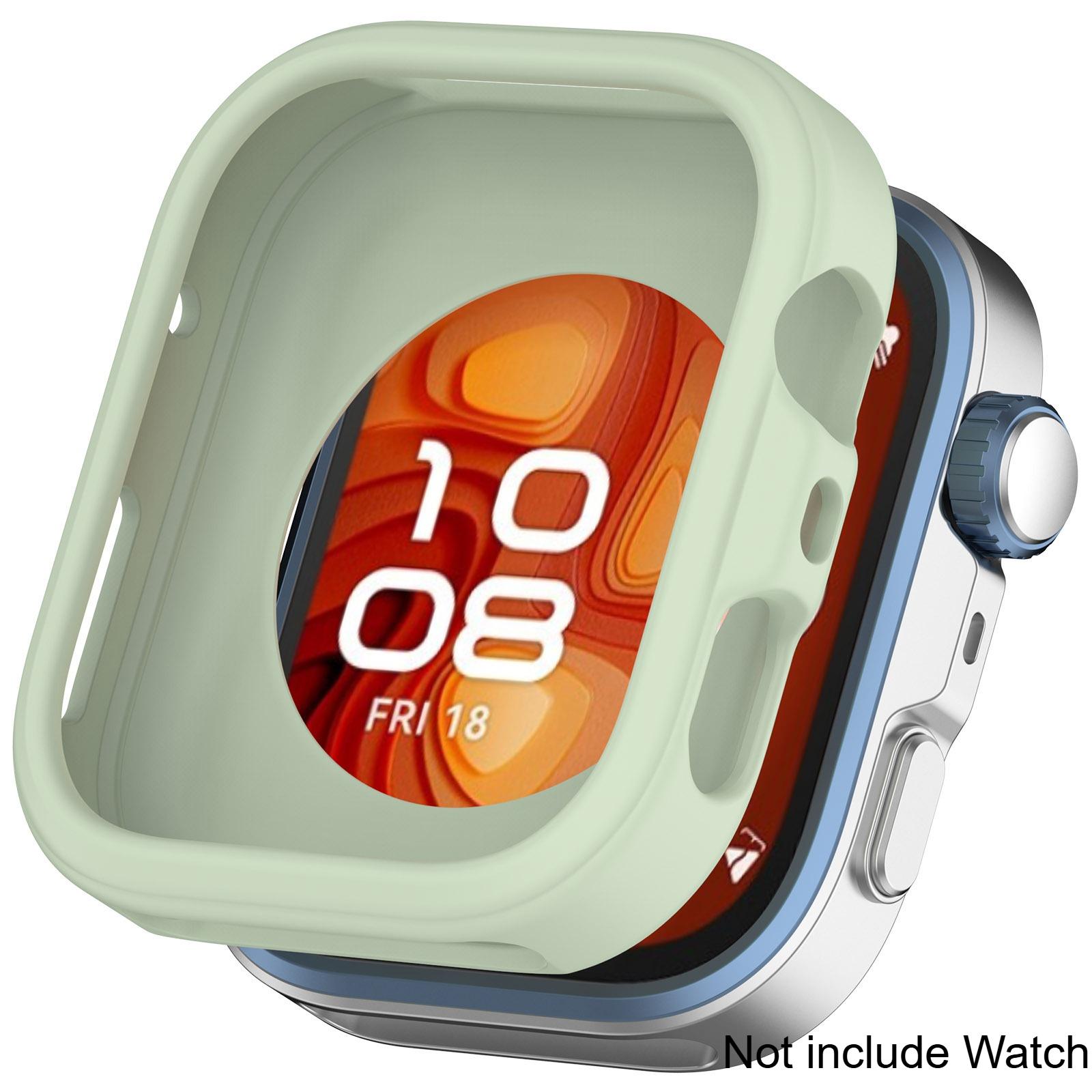 1pcs Soft Silicone Hollow Case for Huawei Watch Fit 4 4Pro Smart Watch Bumper Protector for Huawei Watch Fit4 Pro Shell Accessoy for Huawei Fit4