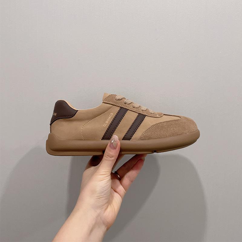Women's shoes step on shit feeling German training sports shoes autumn 2025 new casual versatile non-slip not tired foot flat Gump shoes