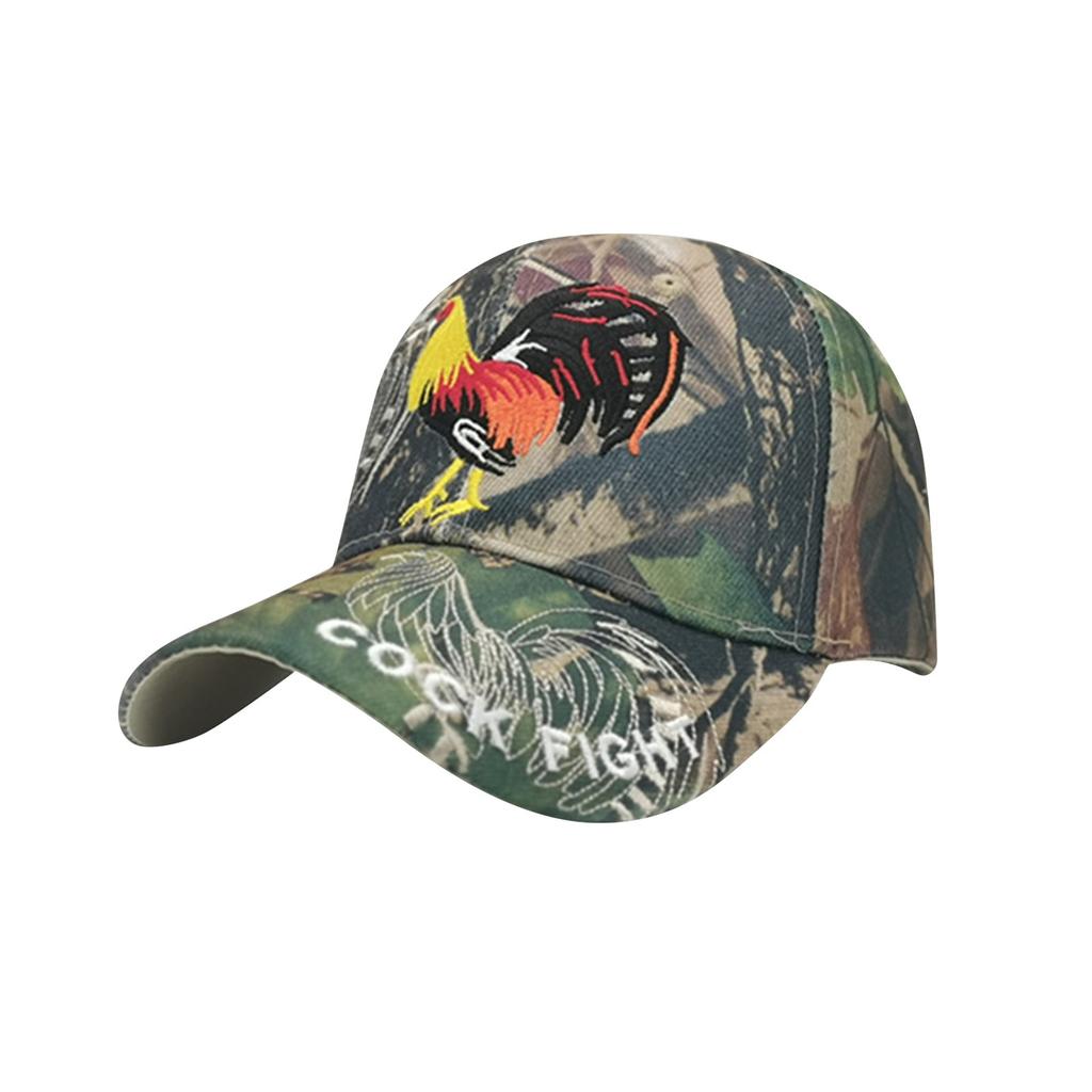 Women Men Unisex Summer Outdoors Camouflage Visor Baseball Cap  Hat