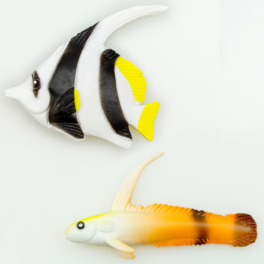 The Access Fish Figure 3D Encyclopedia Aquarium Toy 12-Type