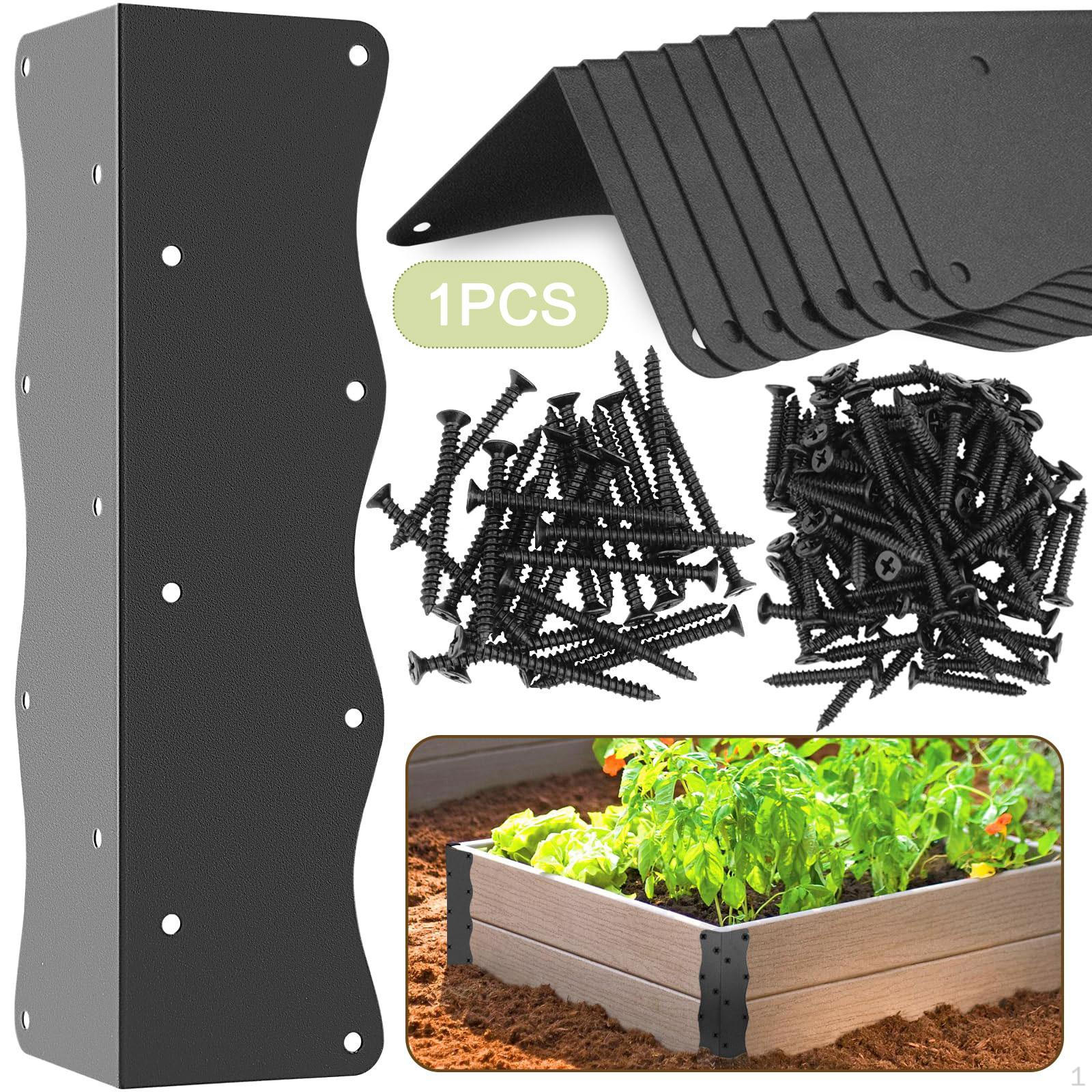 

11 X 3 Угловой кронштейн для сборки приподнятой грядки 1pc