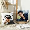 Japanese Actor RRen MMeguro Pillow Case Pattern Printed Pillowcase For Living Room Sofa Cushion Cover