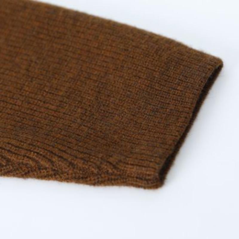 Sweater for Women Autumn Winter Color Blocking Pullover Warm Knitted Stretchy Long Sleeve Oversize Jumper Tops