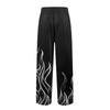 Men's Knitted Fashion Print Pocket Casual Pants Pajama Pants